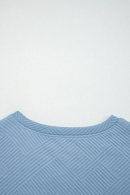 Myosotis Ultra Loose Textured 2pcs Slouchy Outfit